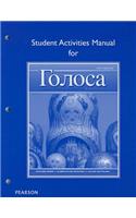 Student Activities Manual for Golosa