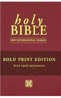 NIV Bold Print Bible with Cross References