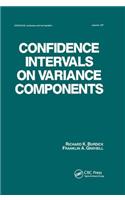 Confidence Intervals on Variance Components