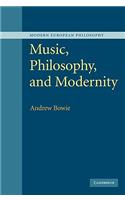 Music, Philosophy, and Modernity