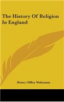 The History Of Religion In England