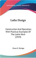 Lathe Design