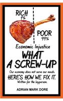 Economic Injustice - What A Screw-Up