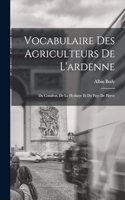 Vocabulaire Des Agriculteurs De L'ardenne