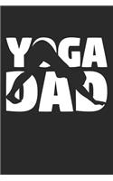 Dad Yoga Notebook - Yoga Dad - Yoga Training Journal - Gift for Yoga Lover - Yoga Diary