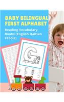 Baby Bilingual First Alphabet Reading Vocabulary Books (English Haitian Creole)