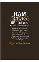 Ham Radio Operator... See Also Wizard, Magician