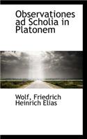 Observationes Ad Scholia in Platonem