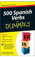 500 Spanish Verbs For Dummies