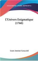L'Univers Enigmatique (1760)