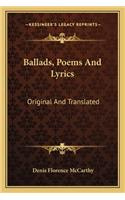 Ballads, Poems And Lyrics