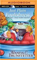 Just Plain Foolishness