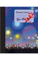 Primary Composition Book - New Year: Kids School Exercise Book: Grid/Graph Paper, 120 sheets - Kids 'n' Teens Mead Primary Journal