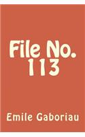 File No. 113
