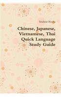 Chinese, Japanese, Vietnamese, Thai Quick Language Study Guide