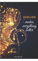 Ghillies Makes Everything Better: Lined Journal / notebooks Gift, 120 Pages, 6x9, Soft Cover, Matte Finish