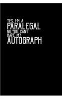 Paralegal Autograph