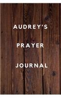 Audrey's Prayer Journal