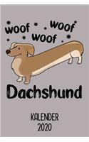 Kalender 2020 Dachshund