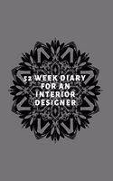 52 Week Diary for an Interior Designer