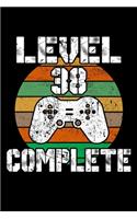 Level 38 Complete