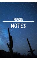 Nurse Notes: Nurse Career School Graduation Gift Journal / Notebook / Diary / Unique Greeting Card Alternative