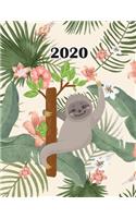 2020: Cute Koala 2020 Custom Design Planner Dated Journal Notebook Organizer Gift - Daily Weekly Monthly Annual Activities Calendars Notes To Do Lists - 1