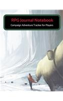 RPG Journal Notebook - Campaign Adventure Tracker for Players