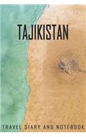 Tajikistan Travel Diary and Notebook: Travel Diary for Tajikistan. A logbook with important pre-made pages and many free sites for your travel memories. For a present, notebook or as a p