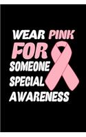 Wear Pink For Someone Special Awareness