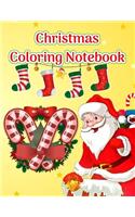 Christmas Coloring Notebook: Advent Is Coming Activity Calendar Book For Everyone Adults And Kids (Devotional Ornaments Wreath Workbook Reflections Meditations Books Children's 