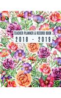 Teacher Planner and Record Book 2018-2019
