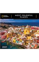 Cal 2021- National Geographic Most Colorful Places Wall