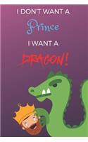 I Don't Want a Prince. I Want a Dragon!