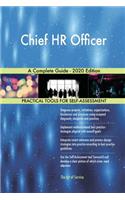 Chief HR Officer A Complete Guide - 2020 Edition