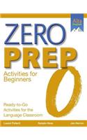 Zero Prep Activities for Beginners