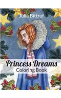 Princess Dreams Coloring Book