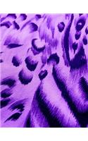 Purple Abstract Notebook