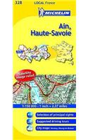 Ain, Haute-Savoie: Ain, Haute-savoie 328(No. 328 Michelin Local Maps)