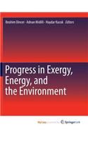 Progress in Exergy, Energy, and the Environment