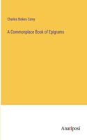 Commonplace Book of Epigrams