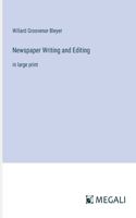 Newspaper Writing and Editing