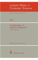 Fundamentals of Artificial Intelligence