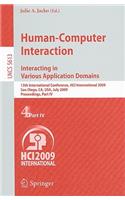 Human-Computer Interaction. Interacting in Various Application Domains