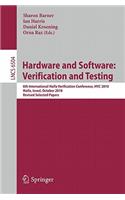 Hardware and Software: Verification and Testing