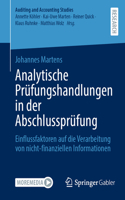 Analytische Prüfungshandlungen in Der Abschlussprüfung