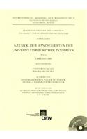 Katalog Der Handschriften Der Universitatsbibliothek Innsbruck