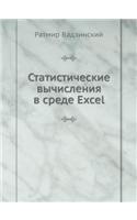 Statisticheskie vychisleniya v srede Excel: (Russian)