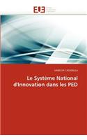 Le Système National d''innovation Dans Les Ped