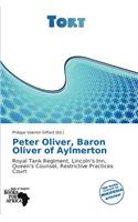 Peter Oliver, Baron Oliver of Aylmerton